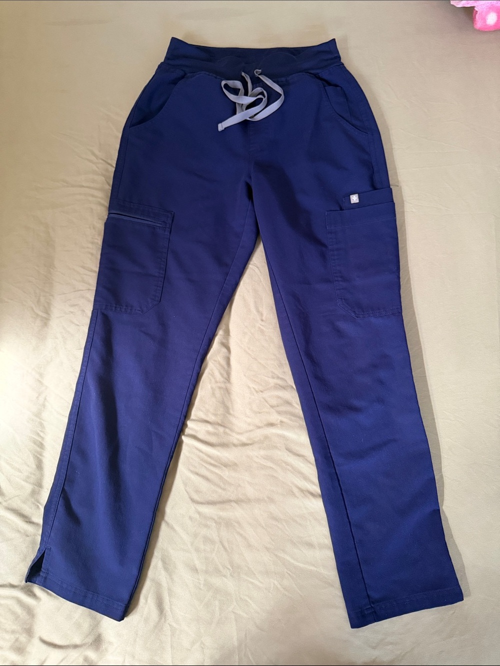Yola High-Rise Slim Scrub Pant